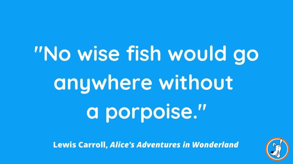 children's book quote from Alice's Adventures in Wonderland by Lewis Carroll